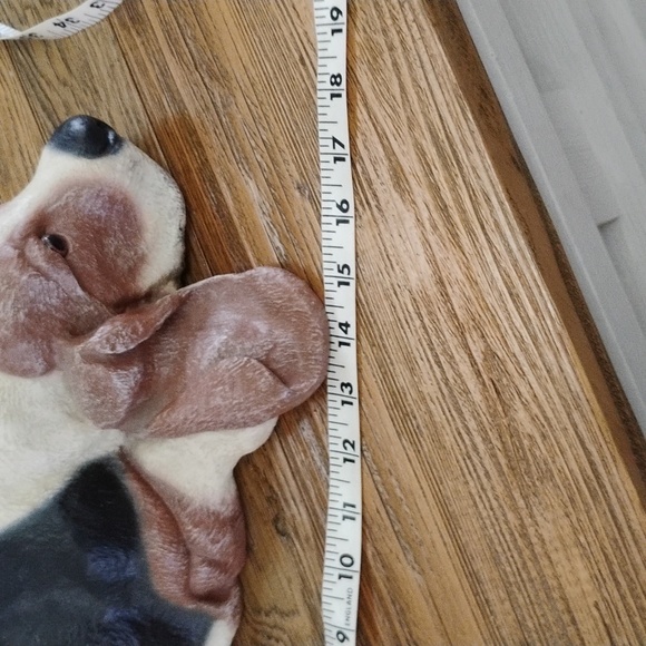 Signed Ceramic Basset  Hound from 2000.  "Ashby" - Picture 9 of 10